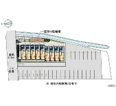 ★手数料０円★京都市右京区太秦一ノ井町　月極駐車場（LP）